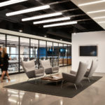 Akin Gump Office | Architect: Gensler | Swing Doors, Fixed Panels, Operable Walls | Reconfigurable Open Space Closed with Sliding Partitions