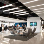 Akin Gump Office | Architect: Gensler | Swing Doors, Fixed Panels, Operable Walls | Reconfigurable Open Space Closed with Sliding Partitions