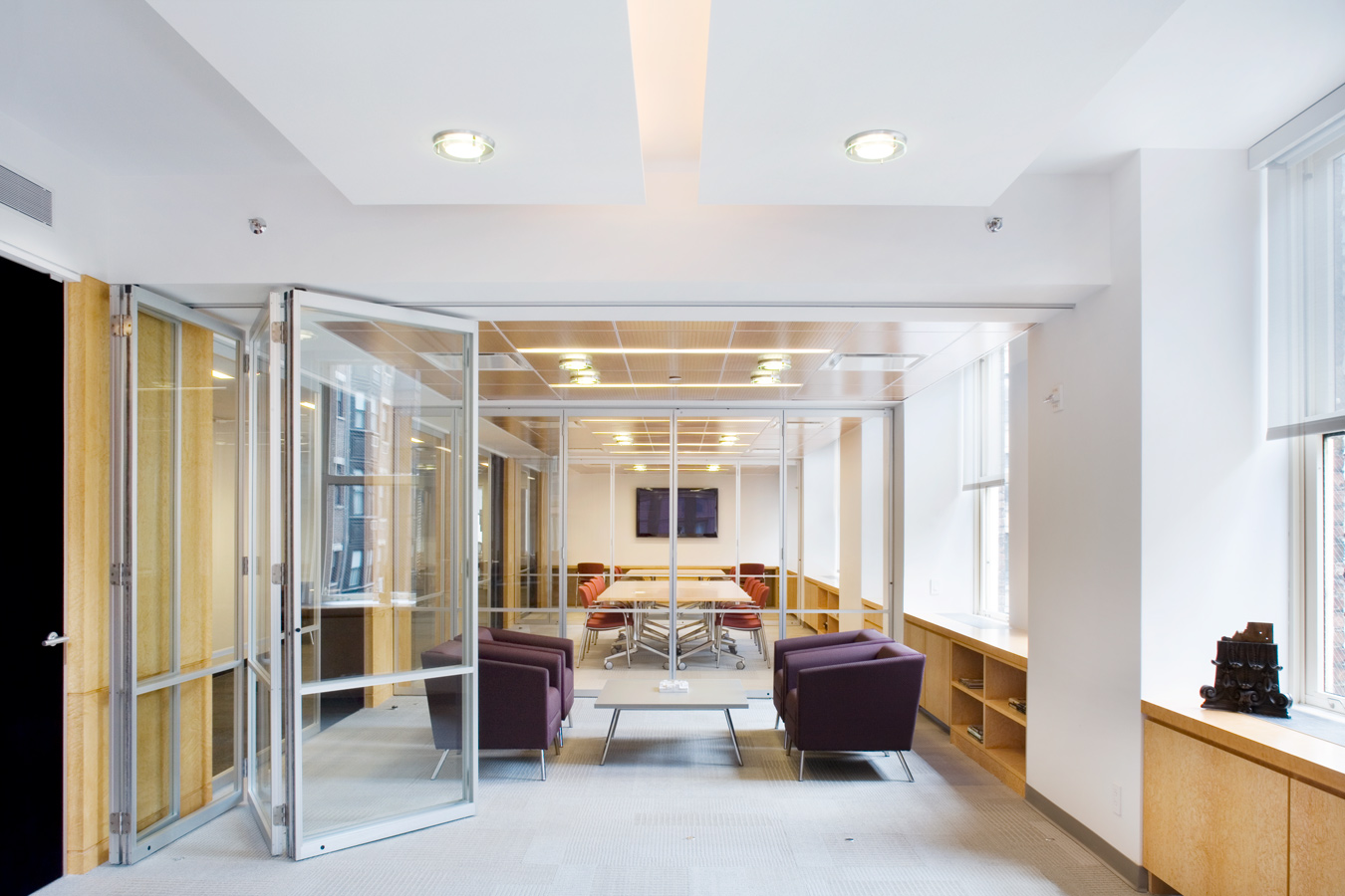 Project: Pontifical Society Offices - Folding Doors designed using PK-30 System