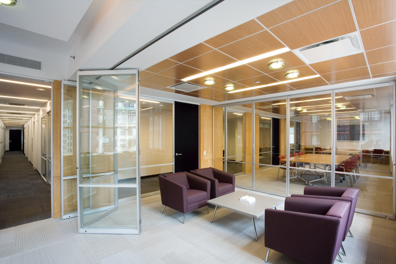 Project: Pontifical Society Offices - Folding Doors designed using PK-30 System