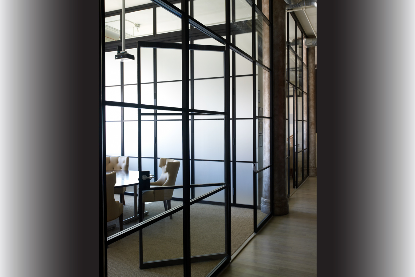 Interior Space Management | David Easton and Eric J Smith Architect, Union Square, NYC | Fixed Panels, Swing Doors, Folding Wall