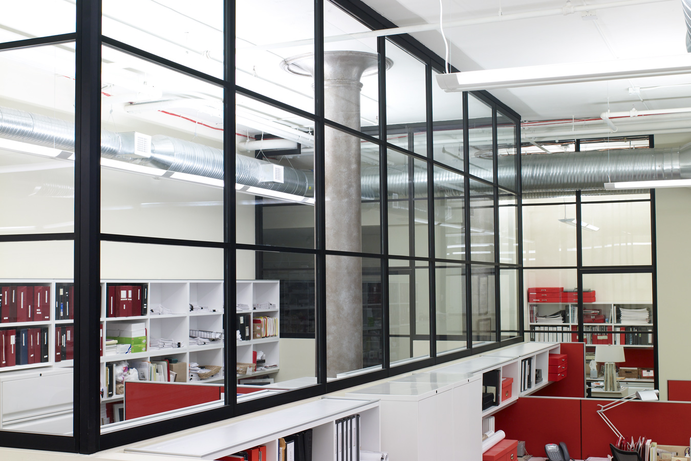 Union Square Offices: Fixed Panel Partitions with Design Continuity
