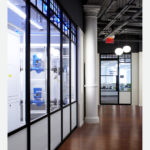 32BJ Service Employees International Union | New York City | Architect: Gerner Kronick + Valcarcel | Swing Doors, Fixed Panels