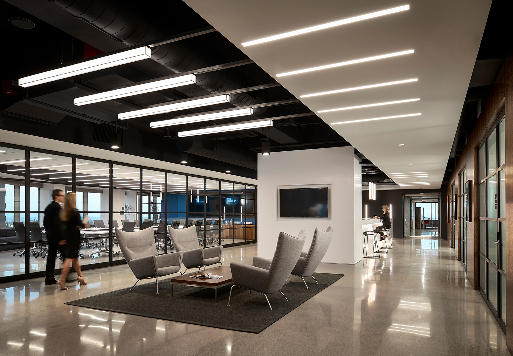 Akin Gump Office | Architect: Gensler | Swing Doors, Fixed Panels, Operable Walls