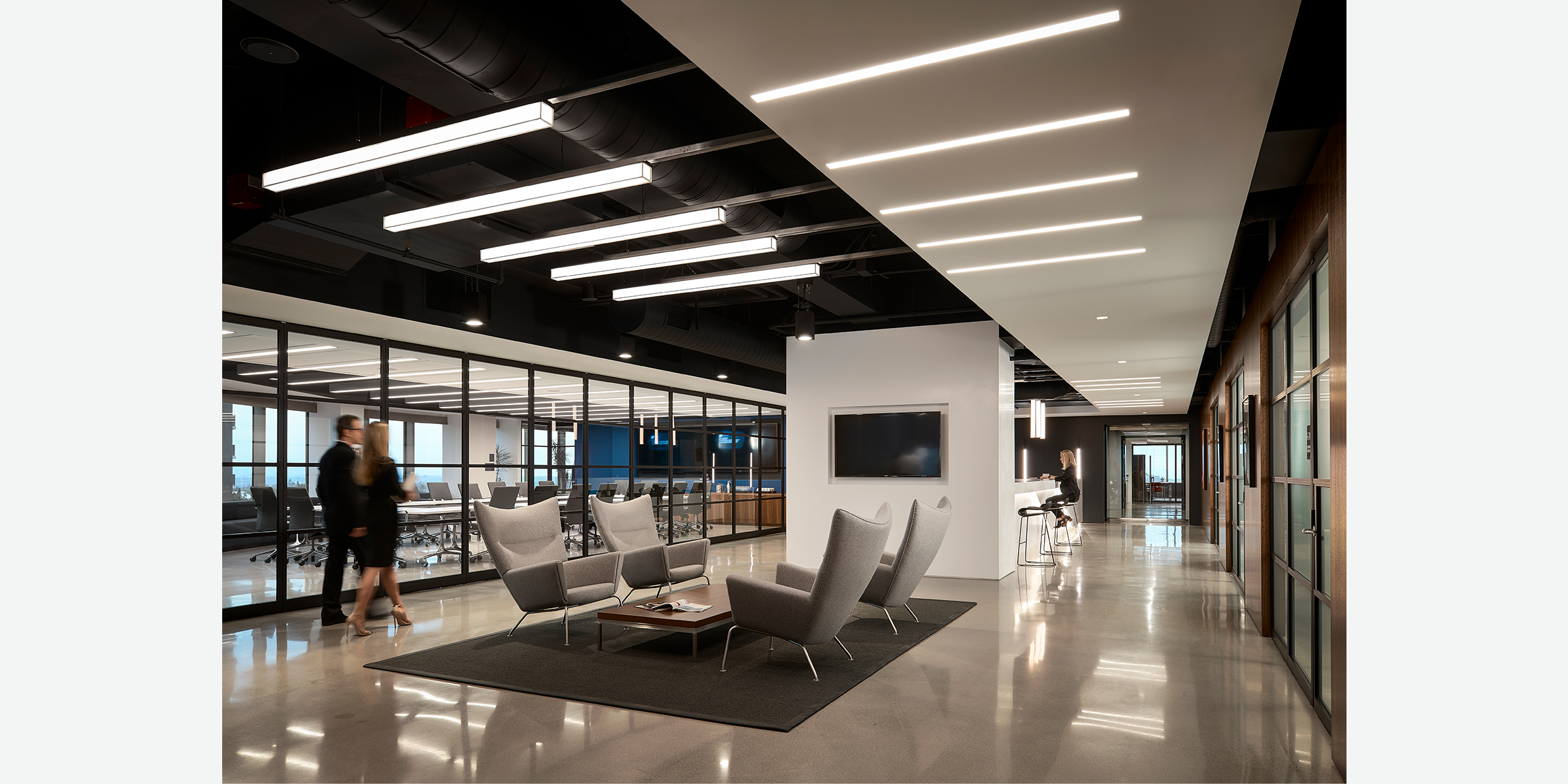 Akin Gump Office | Architect: Gensler | Swing Doors, Fixed Panels, Operable Walls