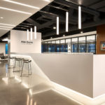 Akin Gump Office | Architect: Gensler | Swing Doors, Fixed Panels, Operable Walls |Reconfigurable Open Space Closed with Sliding Partitions