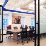 Smile Train New World Headquarters | New York City | Architect: Jattuso Architecture PLLC | Sliding Doors, Fixed Panels, Swing Doors, Bi-folding Wall