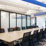 Smile Train New World Headquarters | New York City | Architect: Jattuso Architecture PLLC | Sliding Doors, Fixed Panels, Swing Doors, Bi-folding Wall